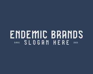 Generic Masculine Brand logo design