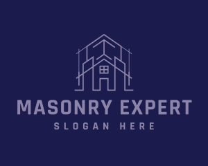 House Construction Architect logo design