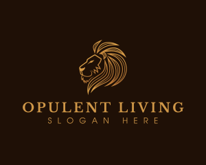 Premium Lion Agency logo design