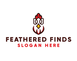 Chicken Rooster Poultry logo