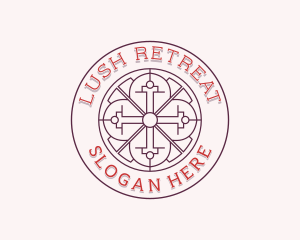 Spiritual Retreat Fellowship logo design