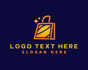 Retailer - Ecommerce Shopping Bag logo design