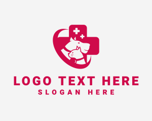 Pet Veterinary Cross logo