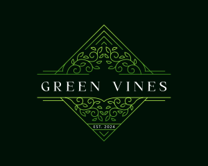 Luxury Vine Garden logo design