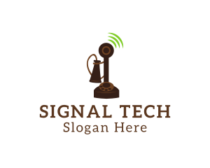 Signal Candlestick Telephone logo