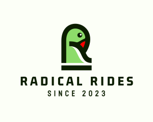 Letter R Bird logo design