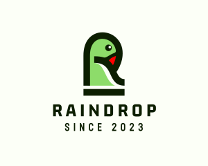 Letter R Bird logo design