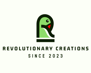 Letter R Bird logo design