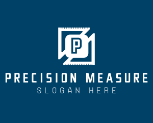 Measuring Construction Tool logo design