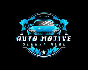 Auto Detailing Vehicle logo design