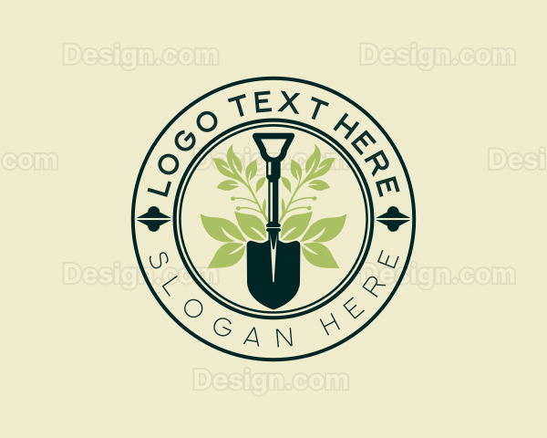 Plants Gardening Yard Logo