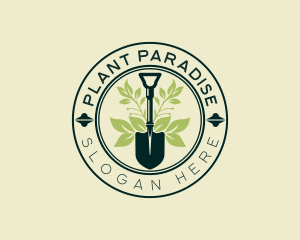 Plants Gardening Yard logo design