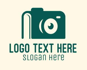 Photography - Camera Photography Book logo design