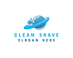 Bubble Cleaning Maintenance logo design