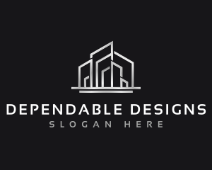 Building Architecture Structure logo design