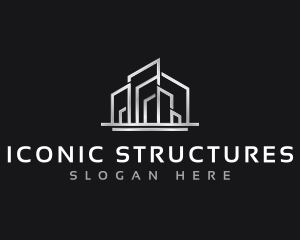 Building Architecture Structure logo design