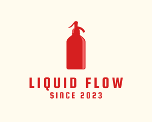 Liquid Pump Dispenser Refill logo design