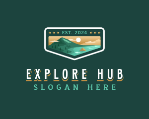 Mountain Lake Explorer logo design