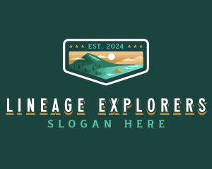 Mountain Lake Explorer logo design