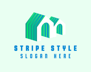 Stripe House Mansion logo