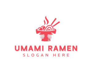 Ramen Noodles Restaurant logo design