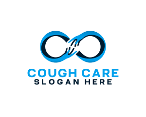 Blue Infinity Care logo design