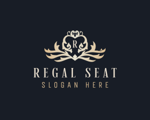 Regal Monarchy Wedding logo design