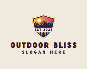 Mountain Shield Summit logo design