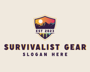 Mountain Shield Summit logo design