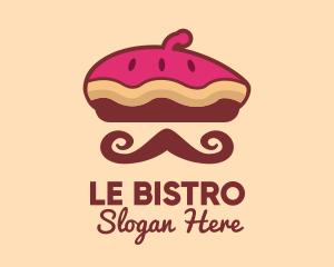 French Patisserie Pie Baker logo design