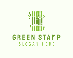 Green Bamboo Books logo design