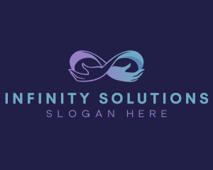 Infinity Hands Foundation logo design