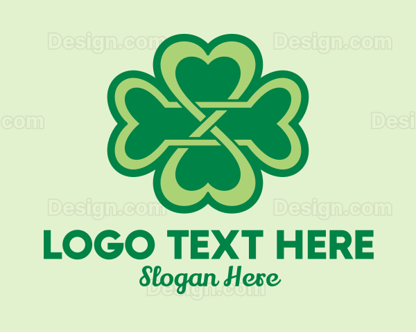 Fancy Clover Leaf Logo