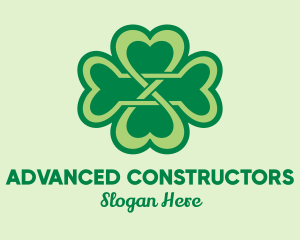 Fancy Clover Leaf Logo