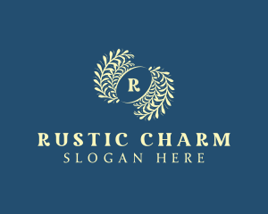 Natural Leaf Wedding Decor  logo