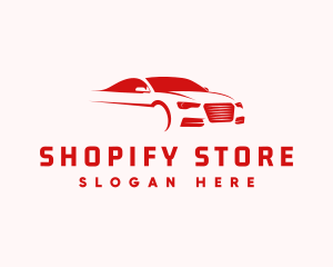 Sports Car Automobile Logo