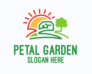 Doogle Farm Garden logo design