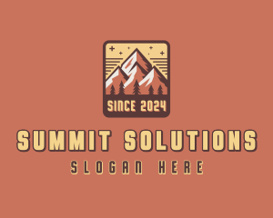 Mountain Trek Summit logo design