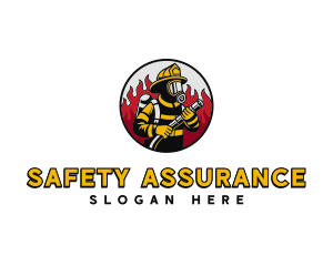 Fireman Safety Rescue logo