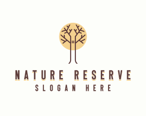 Nature Environmental Treehouse  logo design