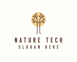 Nature Environmental Treehouse  logo design