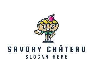 Ice Cream Gelato Boy logo design