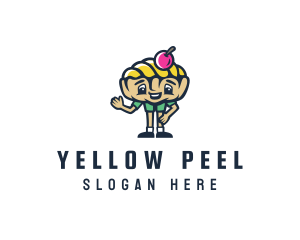 Ice Cream Gelato Boy logo design