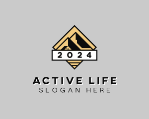 Mountain Peak Adventure logo design