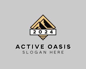 Mountain Peak Adventure logo design