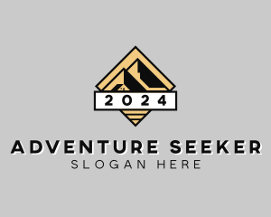 Mountain Peak Adventure logo design