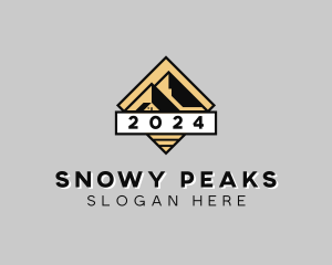 Mountain Peak Adventure logo design