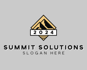 Mountain Peak Adventure logo design