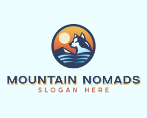 Dog Mountain Travel logo design