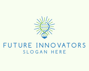 Innovation DNA Bulb logo design